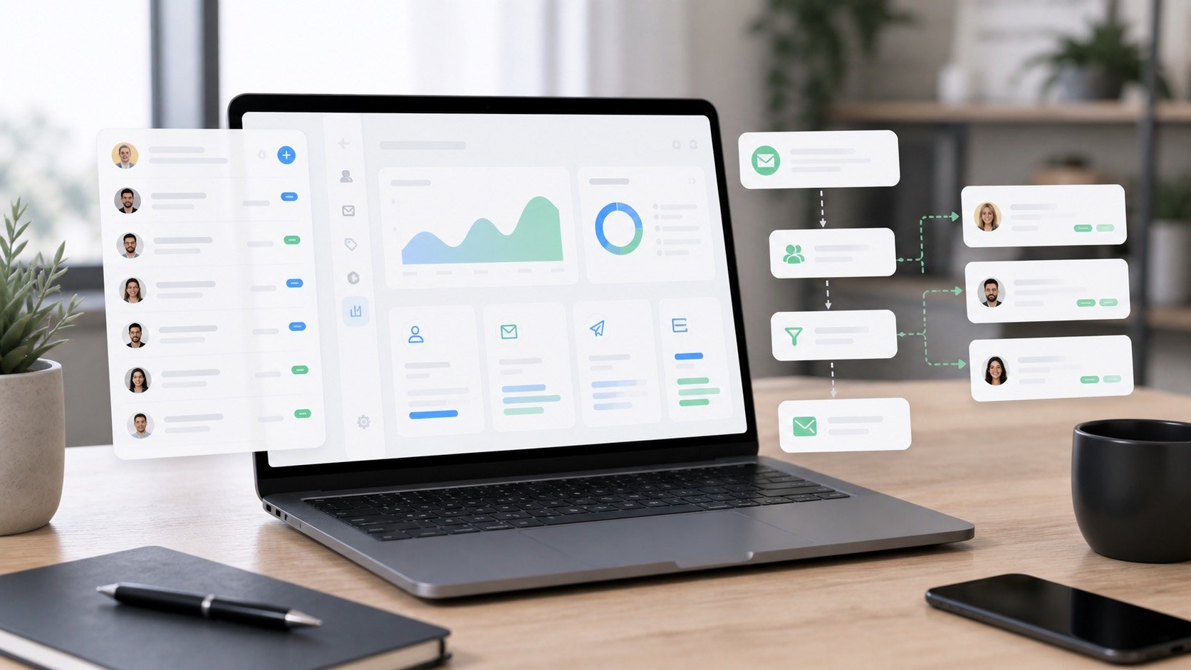 CRM, newsletter et automatisation marketing